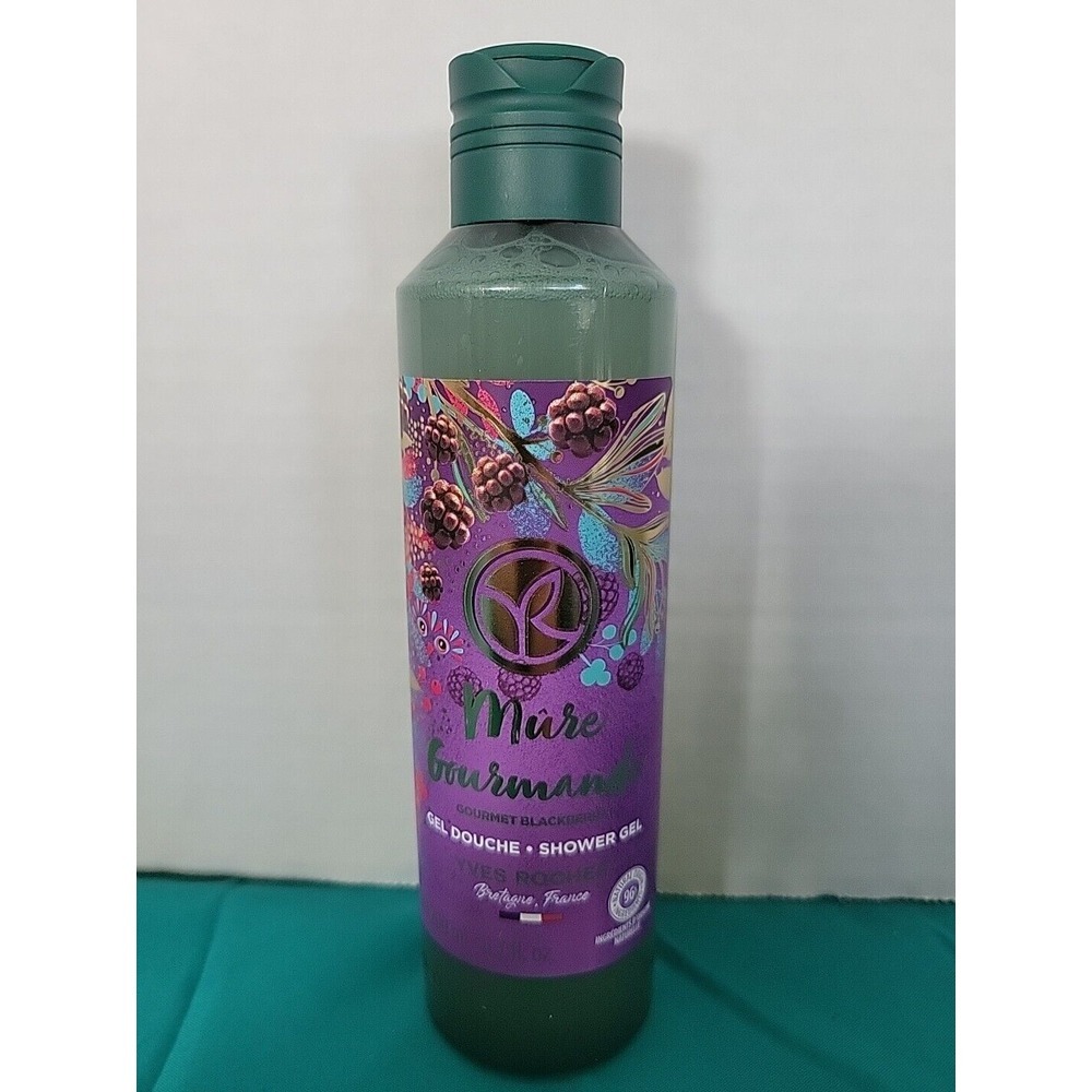 Yves‎ Rocher Gourmet Blackberry Bath & Shower Gel 6.7 fl oz/200 ml.